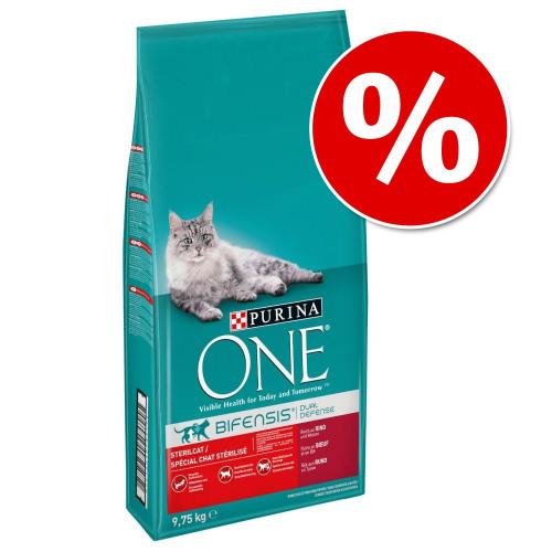 NAJTANIEJ 10 taniej Purina ONE Adult 9 75 kg Sterilcat z wo owin