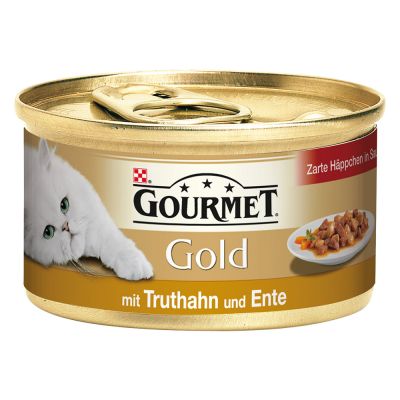 Gourmet Gold Kawałki w Sosie, 12 x 85 g - Pakiet mieszany